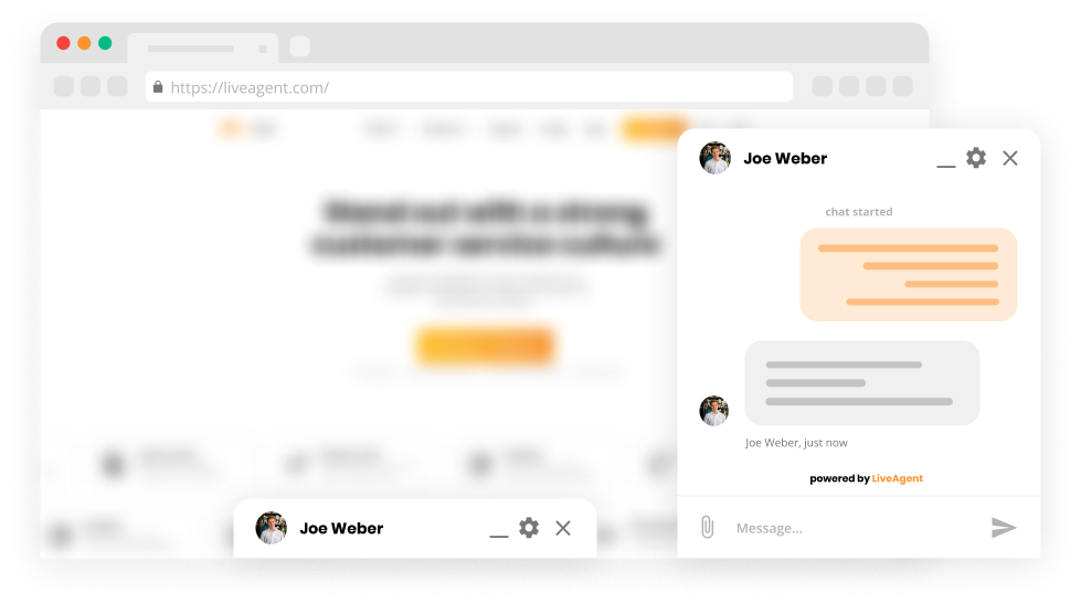 Chat window docking